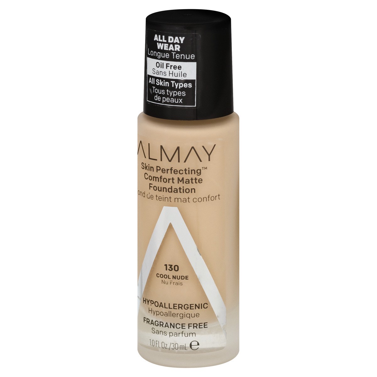 slide 3 of 9, Almay Skin Perfecting Foundation Comfort Matte Cool Nude - 10 Fl. Oz., 10 fl oz