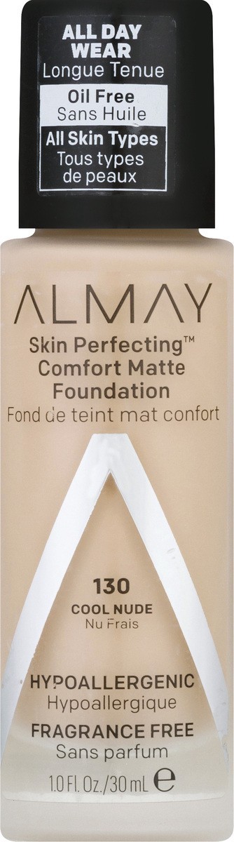 slide 6 of 9, Almay Skin Perfecting Foundation Comfort Matte Cool Nude - 10 Fl. Oz., 10 fl oz