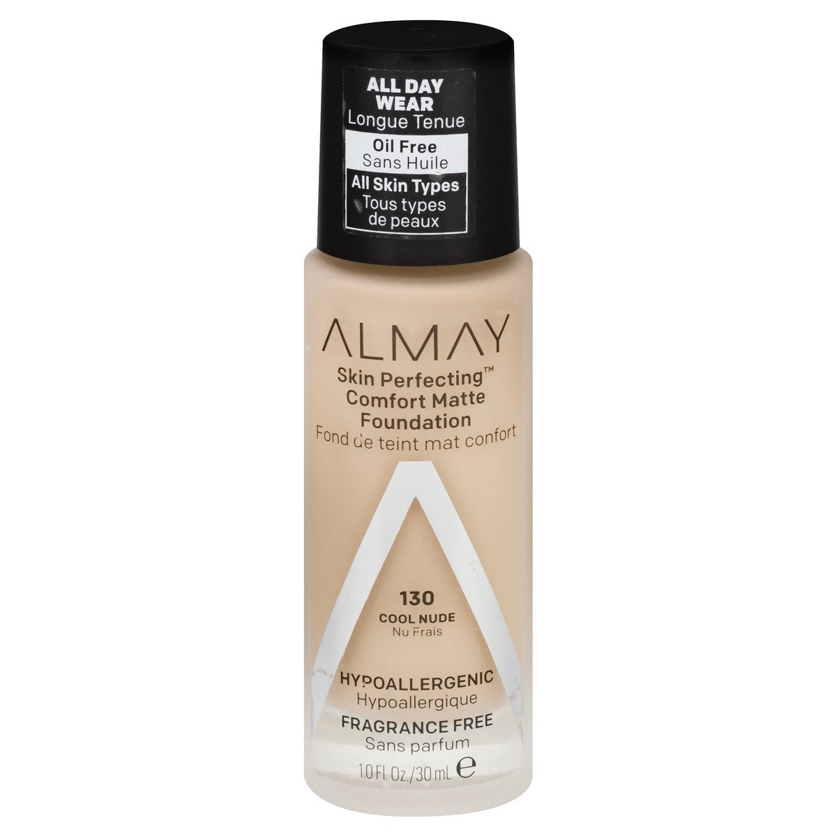 slide 1 of 9, Almay Skin Perfecting Foundation Comfort Matte Cool Nude - 10 Fl. Oz., 10 fl oz