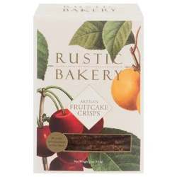Rustic Bakery Fruit Cake Crisps - 5 oz