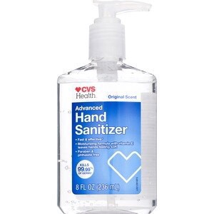 slide 1 of 1, CVS Health Instant Hand Sanitizer, 8 Oz, 1 ct