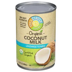 Full Circle Market Organic Unsweetened Coconut Milk 13.5 fl oz
