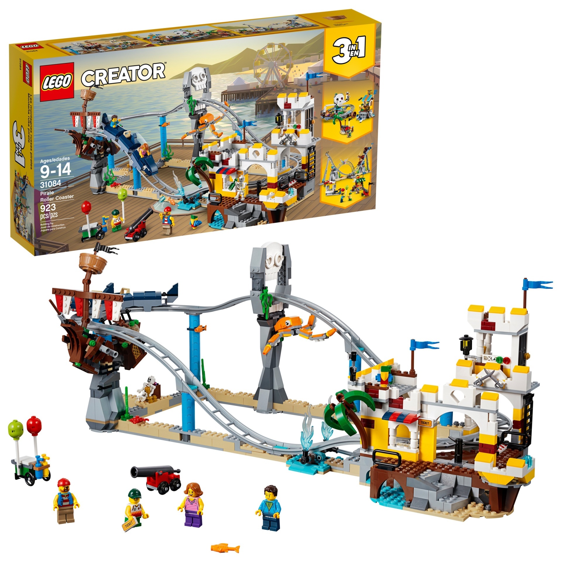 slide 1 of 8, LEGO Creator Pirate Roller Coaster, 1 ct