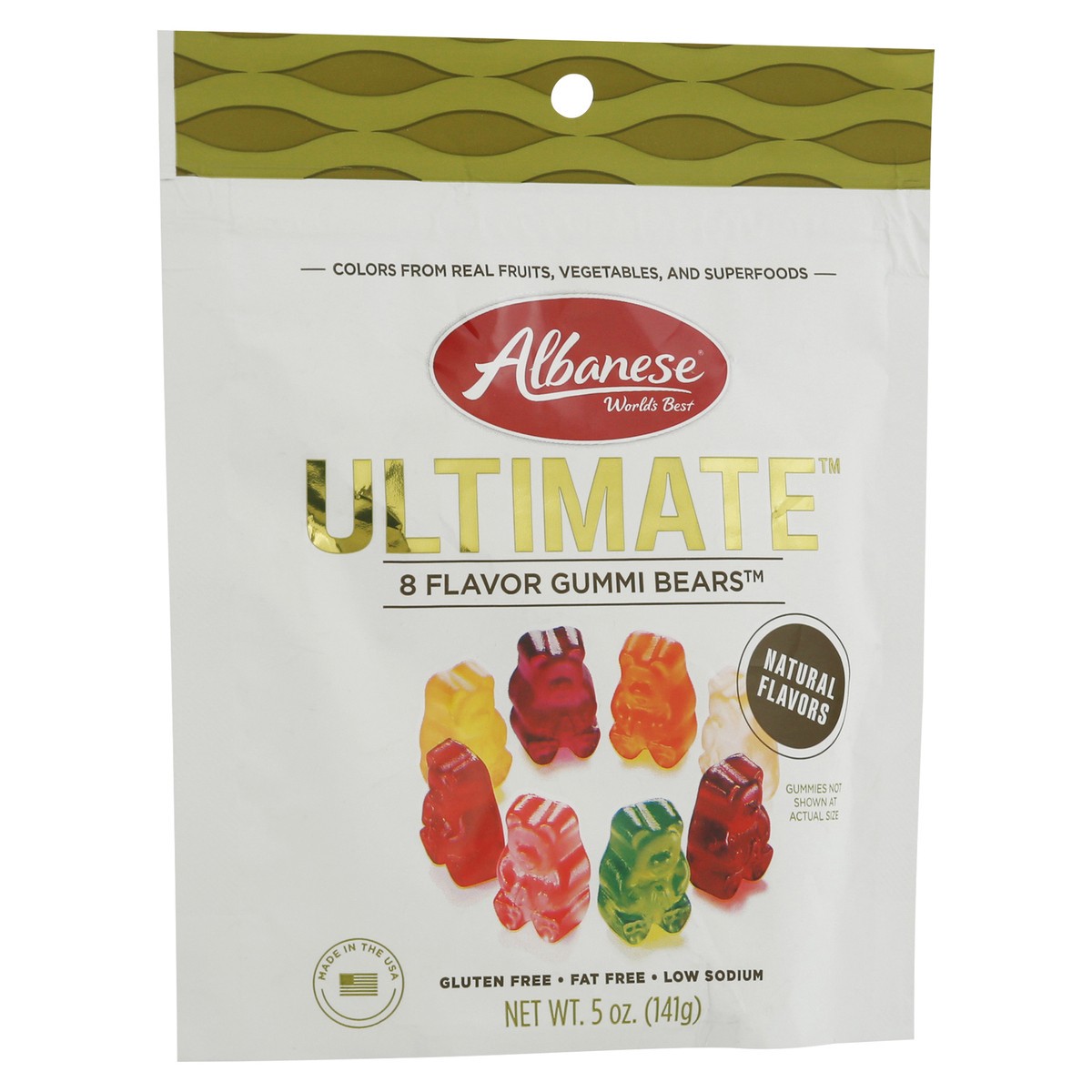 slide 6 of 9, Albanese World's Best True to Fruit Exotic Fruit Gummi Candy 5 oz, 5 oz