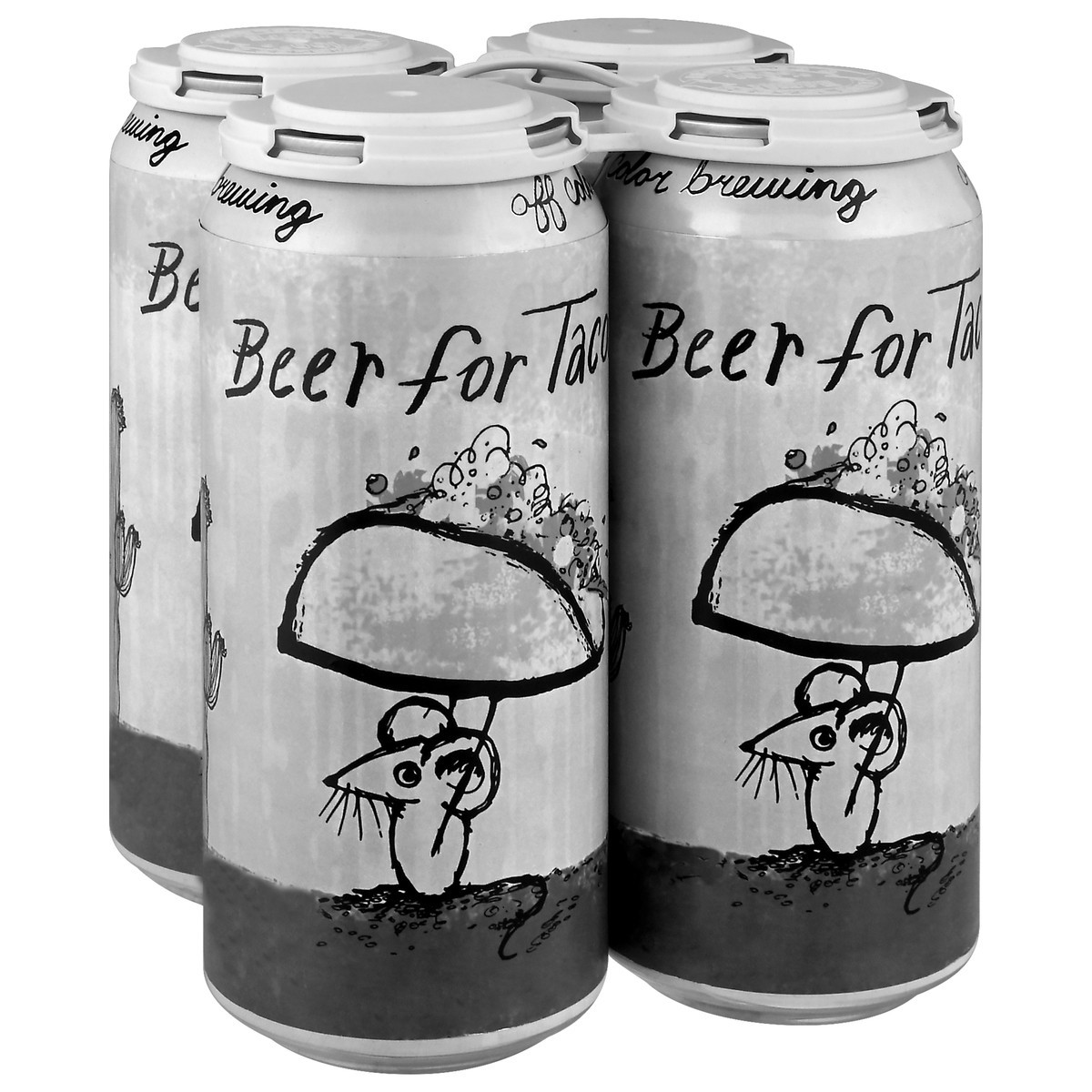slide 7 of 9, Off Color Brewing Off Color Beer For Tacos 16Oz 4Pack, 4 ct; 12 fl oz