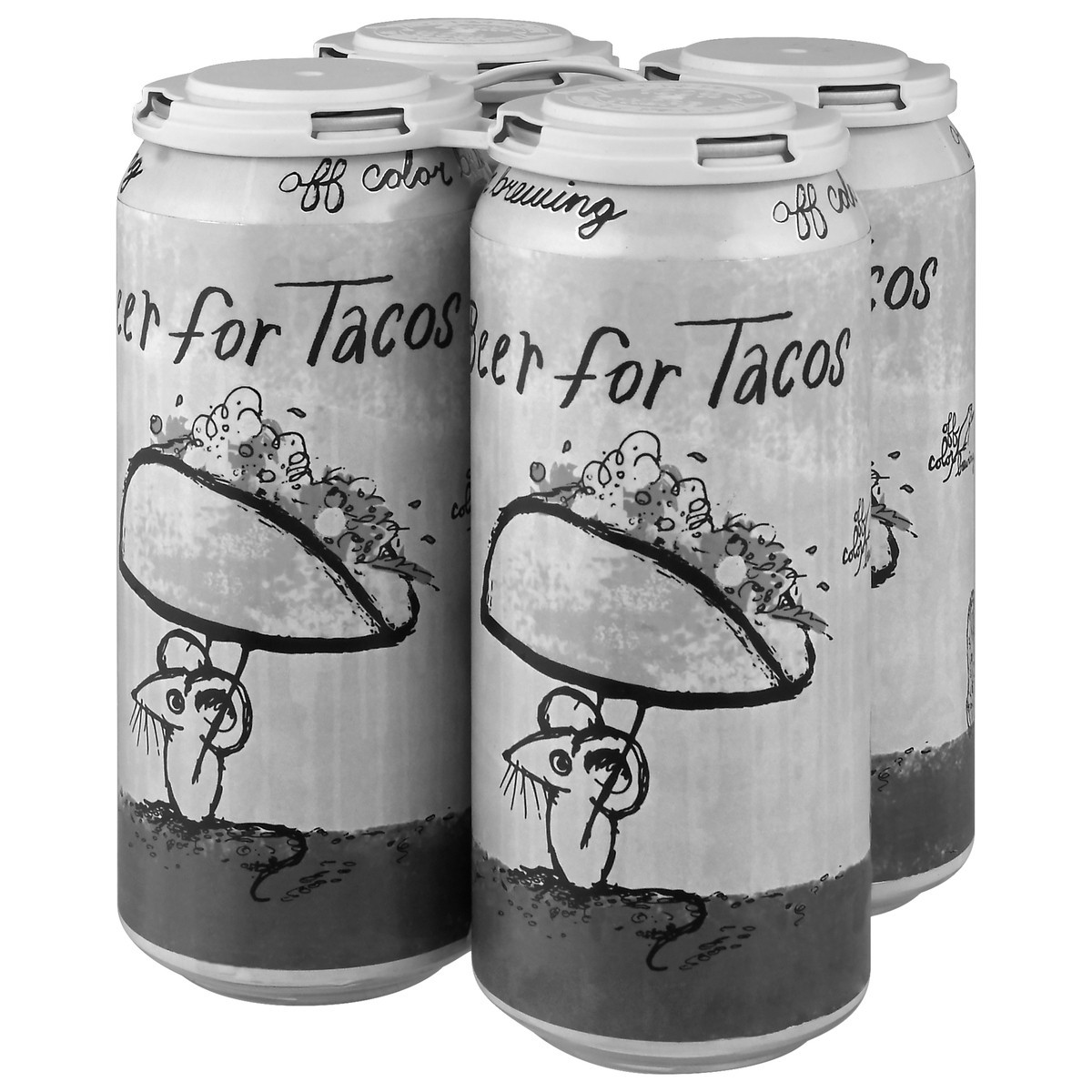 slide 3 of 9, Off Color Brewing Off Color Beer For Tacos 16Oz 4Pack, 4 ct; 12 fl oz