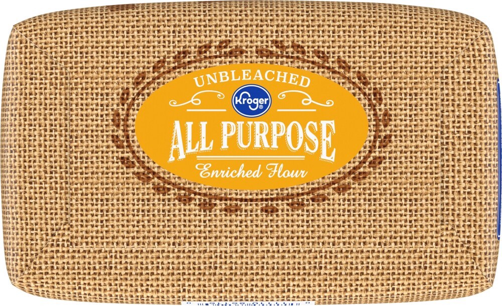 slide 4 of 5, Kroger Unbleached All Purpose Enriched Flour, 5 lb