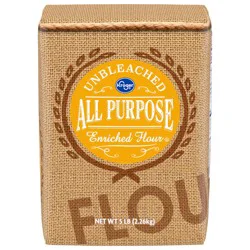 Kroger Unbleached All Purpose Enriched Flour