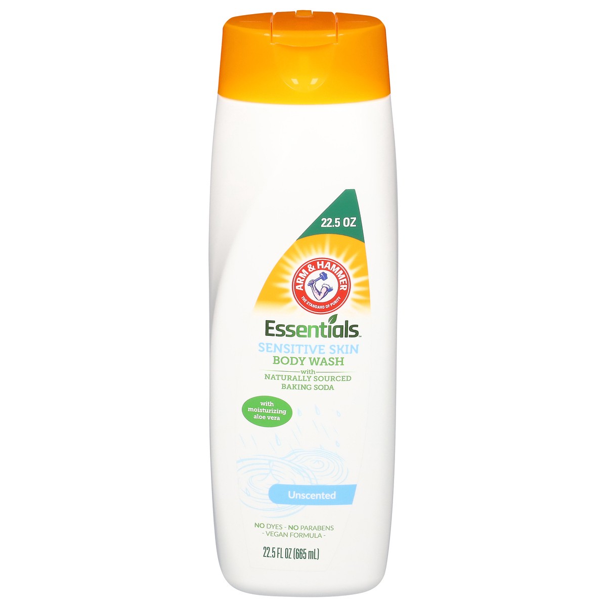 slide 10 of 12, ARM & HAMMER Essentials Sensitive Skin Unscented Body Wash 22.5 fl oz, 22.5 fl oz