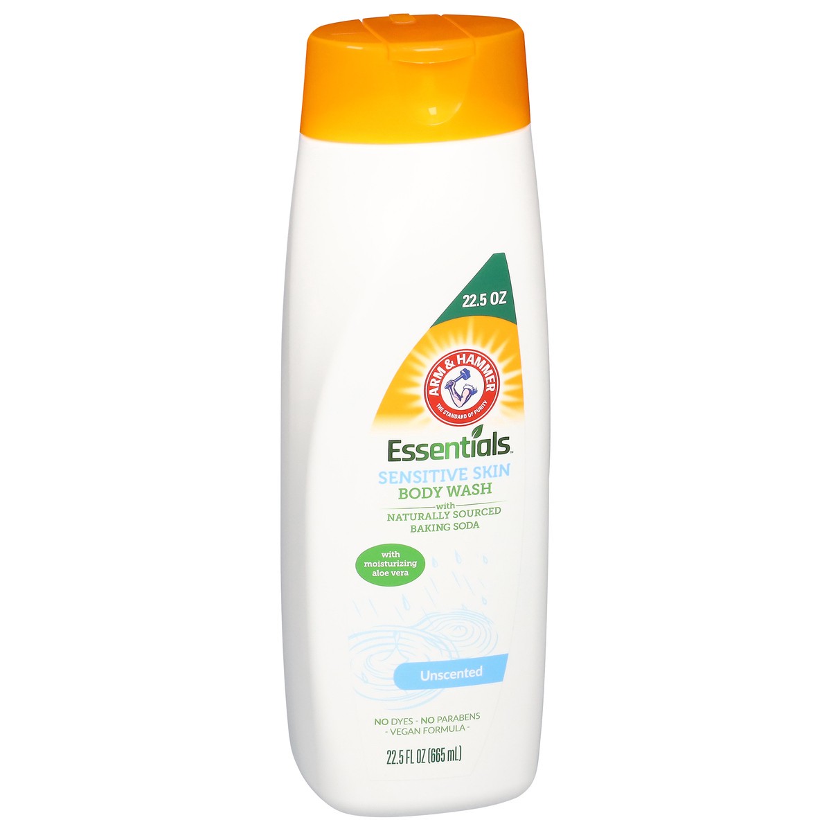 slide 6 of 12, ARM & HAMMER Essentials Sensitive Skin Unscented Body Wash 22.5 fl oz, 22.5 fl oz