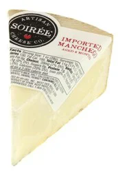 Artisan Soiree Imported Manchego Aged 6 Months, Cut & Wrapped