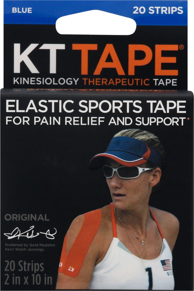 slide 8 of 11, KT Tape Sports Tapes Blue, 20 ct