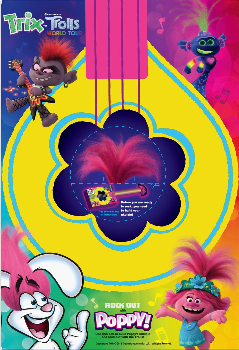 slide 13 of 14, Trix Trolls with Marshmallows Breakfast Cereal, 9.7 oz, 9.7 oz