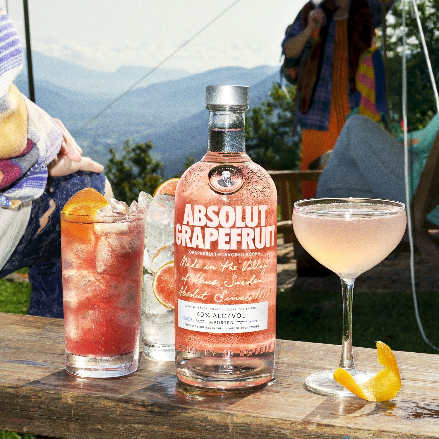 slide 8 of 10, Absolut Grapefruit Flavored Vodka, 1.75 L Bottle, 40% ABV, 59.2 oz