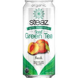 Steaz Iced Peach Green Tea