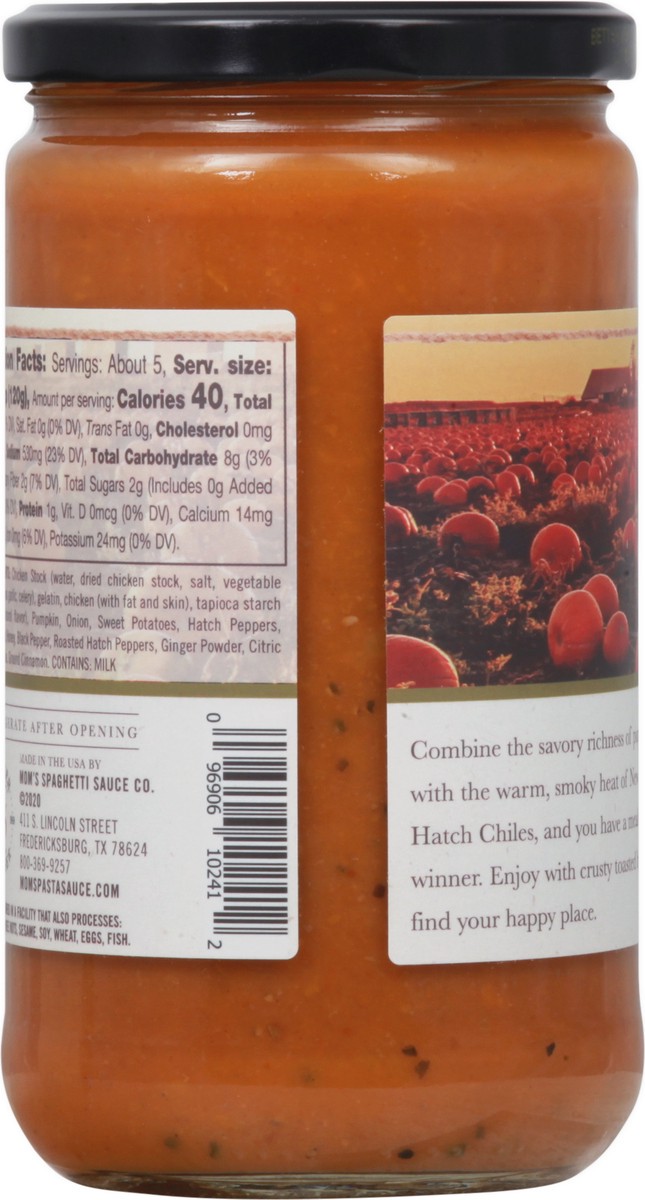 slide 3 of 14, Mom's Pumpkin & Hatch Chile Soup 24.4 oz, 24.4 oz