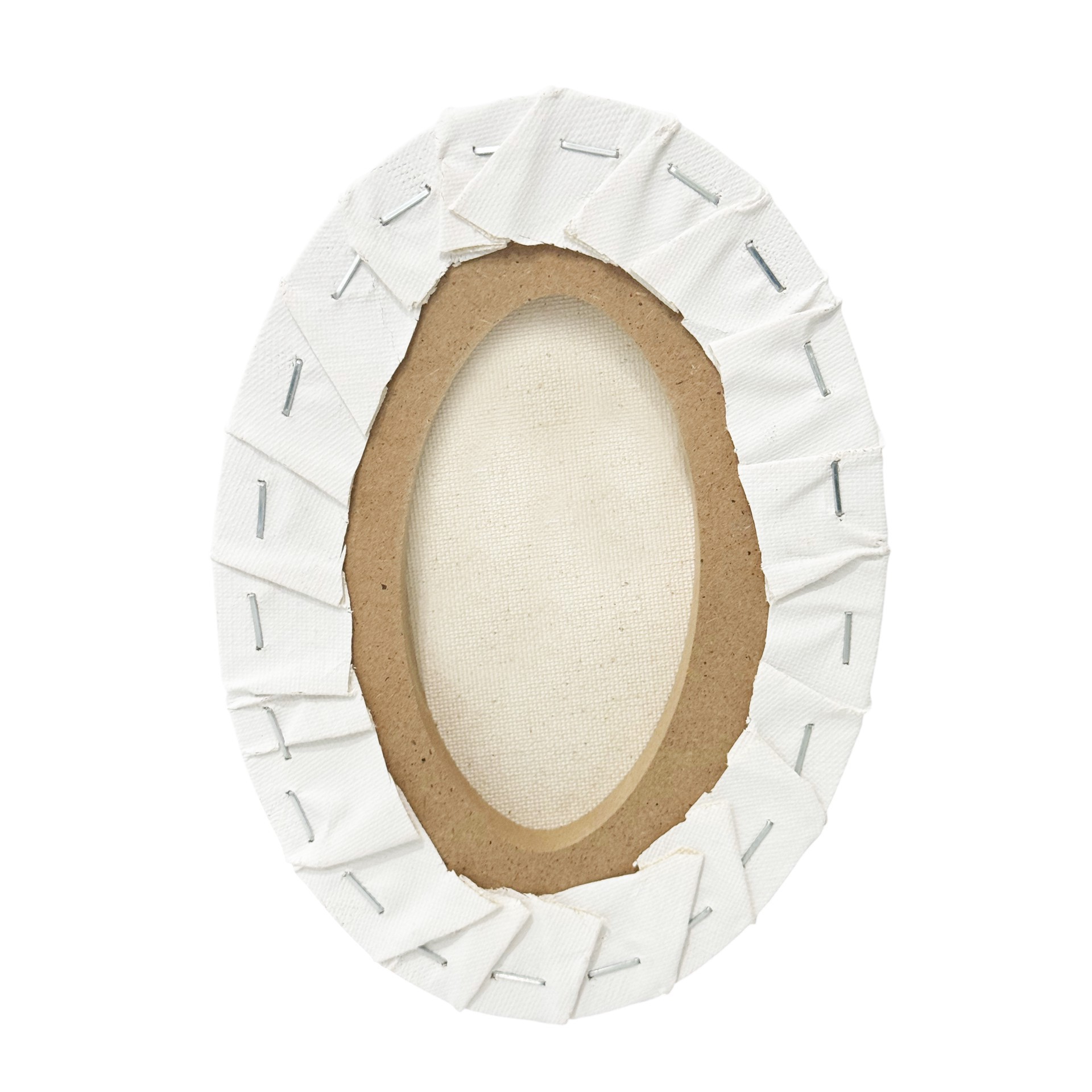 slide 3 of 5, Oval Cotton Duck Canvas By Craft Smart, 5 in x 7 in