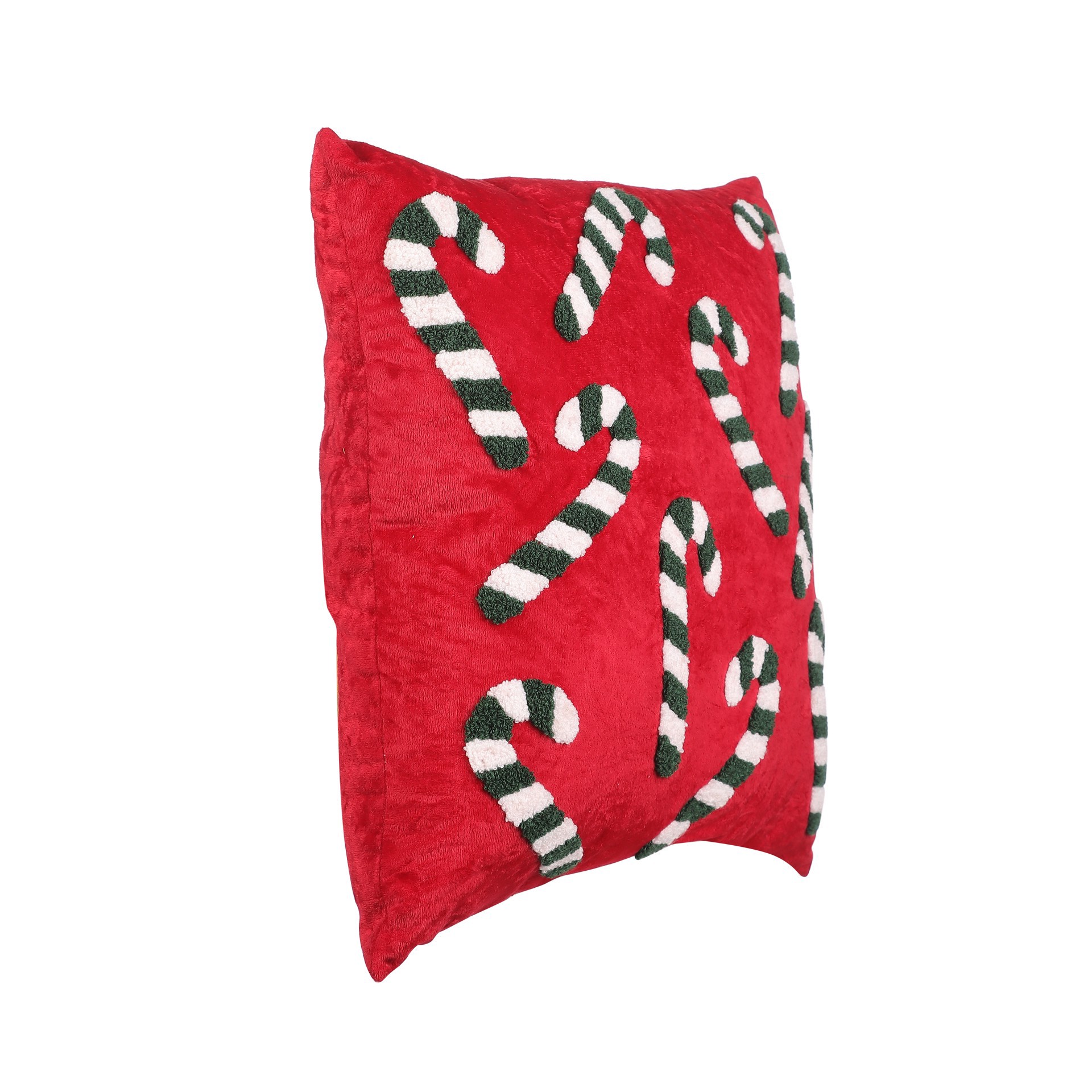 slide 6 of 6, 16" Candy Cane Throw Pillow By Ashland, 16 in x 16 in