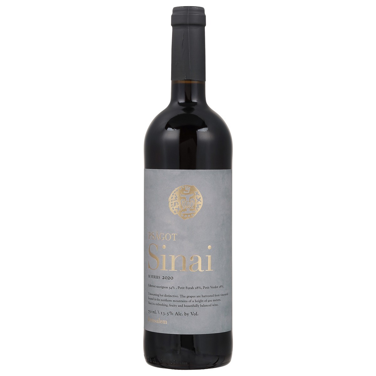 slide 3 of 10, Psagot Sinai M Series Jerusalem Wine 750 ml, 750 ml