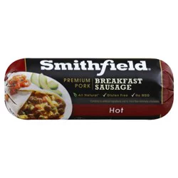 Smithfield Hot Breakfast Sausage Roll - 16 oz