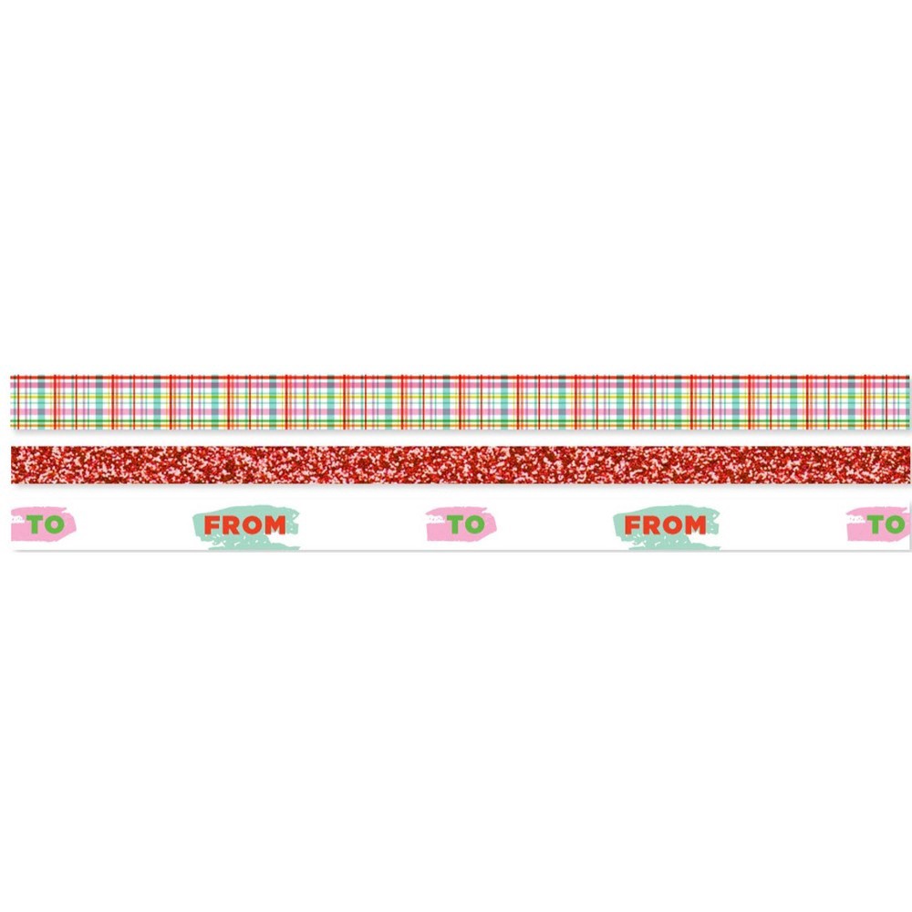 slide 3 of 3, Scotch Holiday Designs Washi Tape, 1 ct