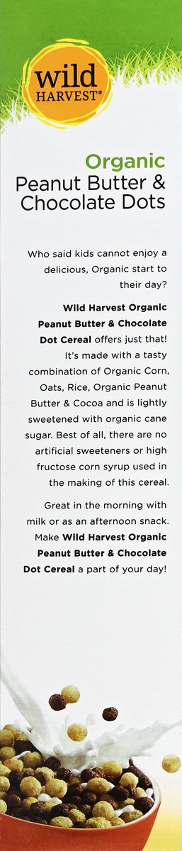 slide 3 of 7, Wild Harvest Peanut Butter Chocolate Dots, 10 oz