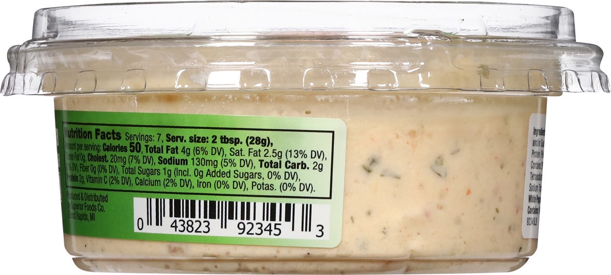 slide 11 of 13, Superior Select Shrimp & Crab with Horseradish Dip & Spread 7 oz, 7 oz