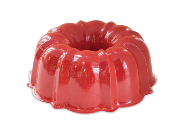 slide 6 of 13, Nordic Ware Aluminum Bundt Pan - Red, 12 cups