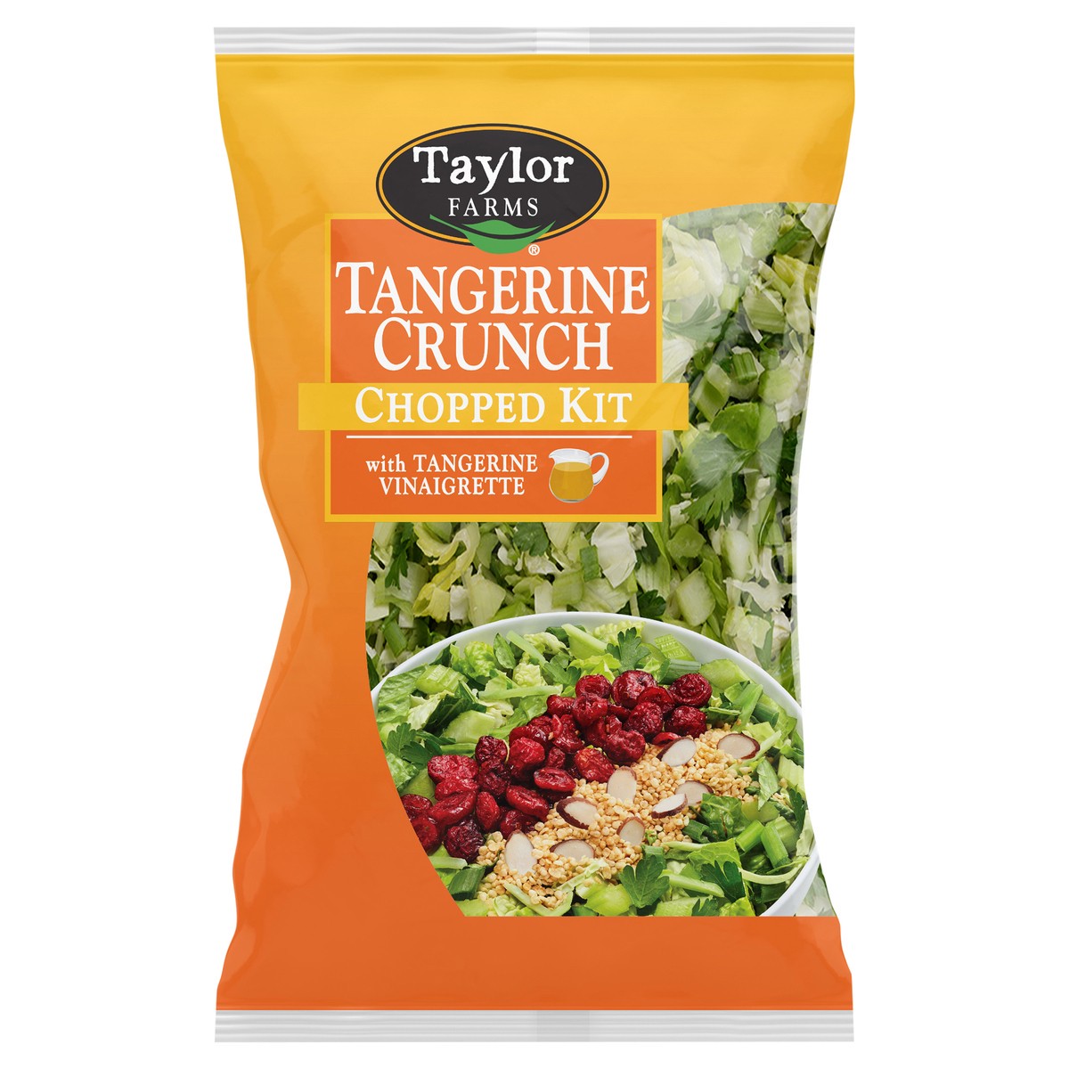 slide 1 of 1, Taylor Farms Tangerine Crunch Chopped Salad Kit, 12.35 oz