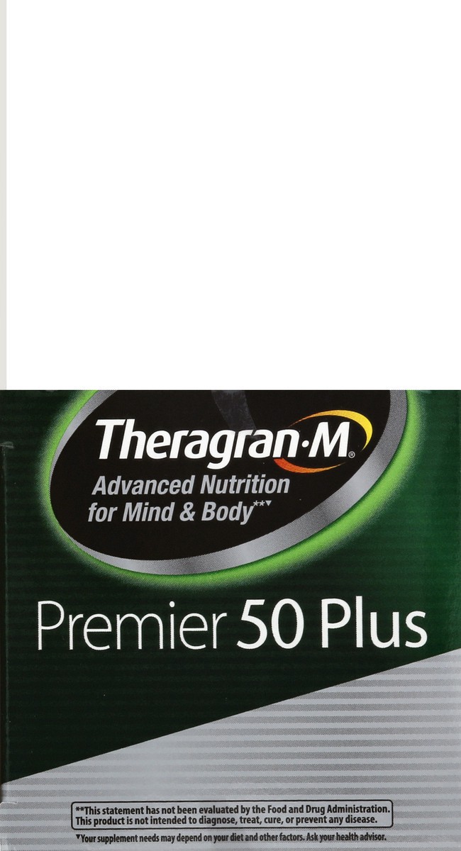 slide 8 of 12, Theragran M Premier 50 Plus 130 ea, 130 ct