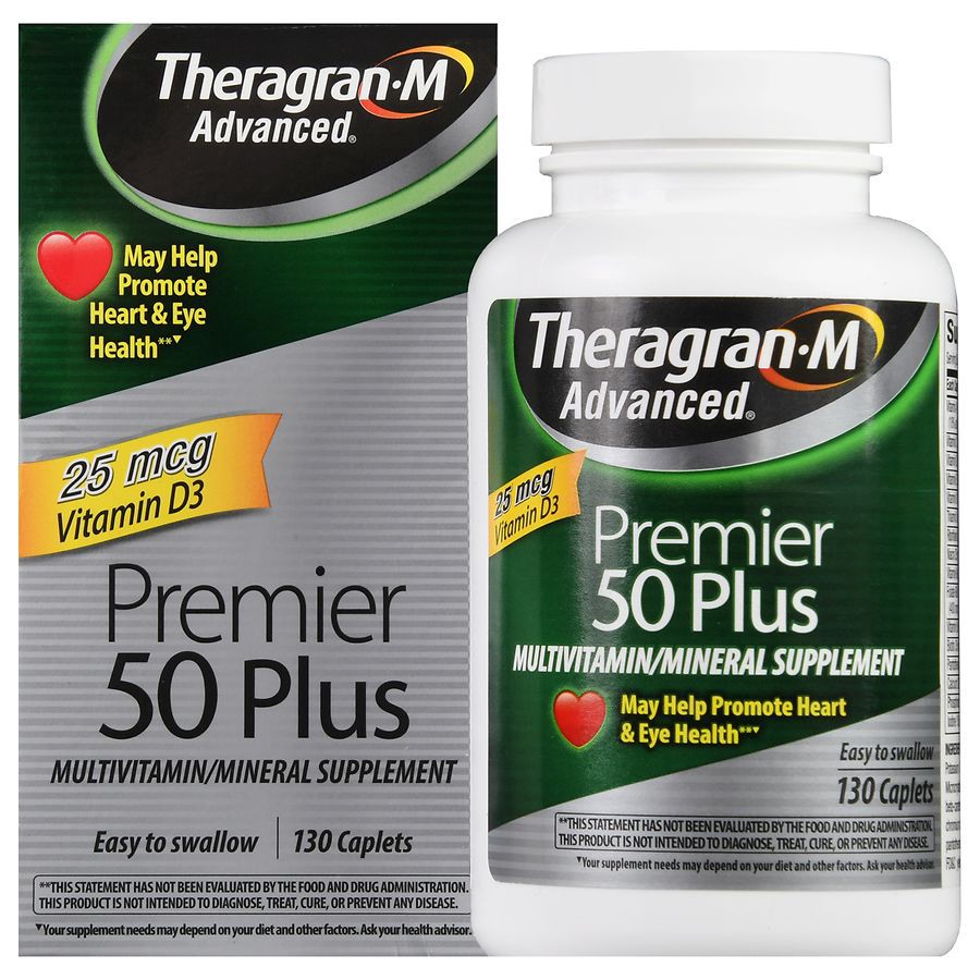 slide 1 of 12, TheraGran M Premier 50 Plus 130 ea, 130 ct