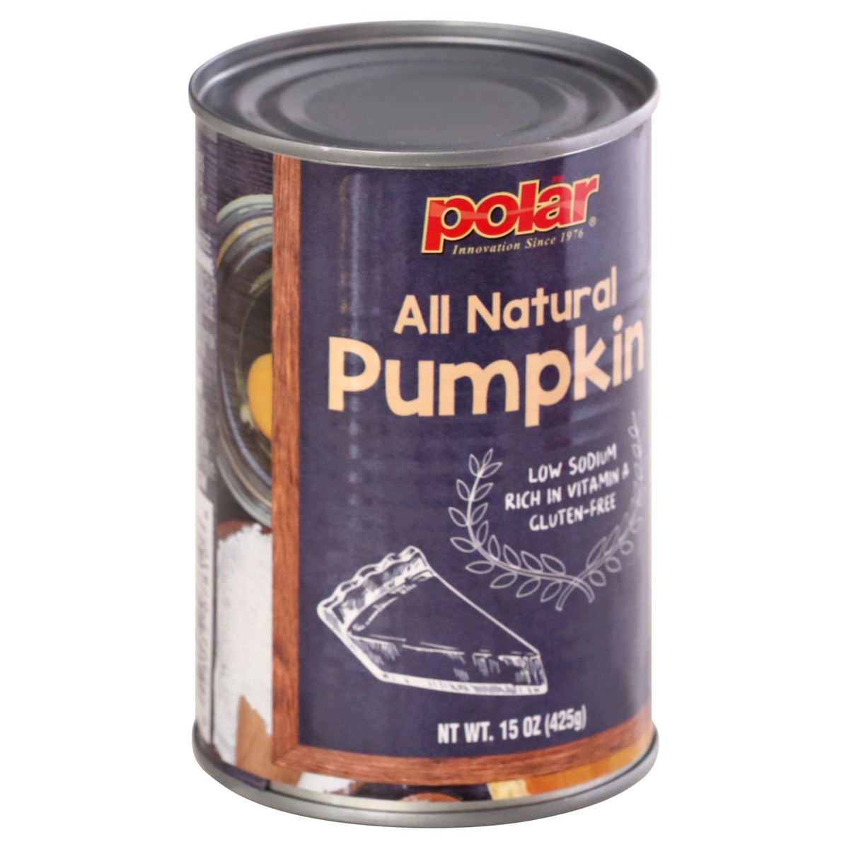 slide 8 of 10, Polar All Natural Pumpkin, 15 oz