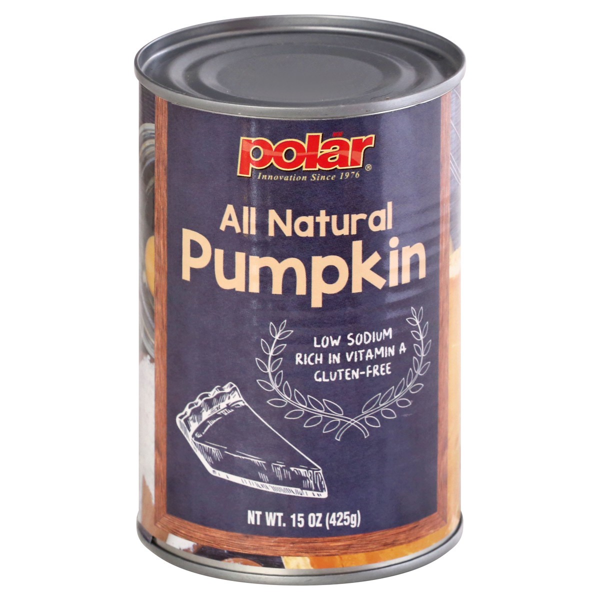 slide 1 of 10, Polar All Natural Pumpkin, 15 oz