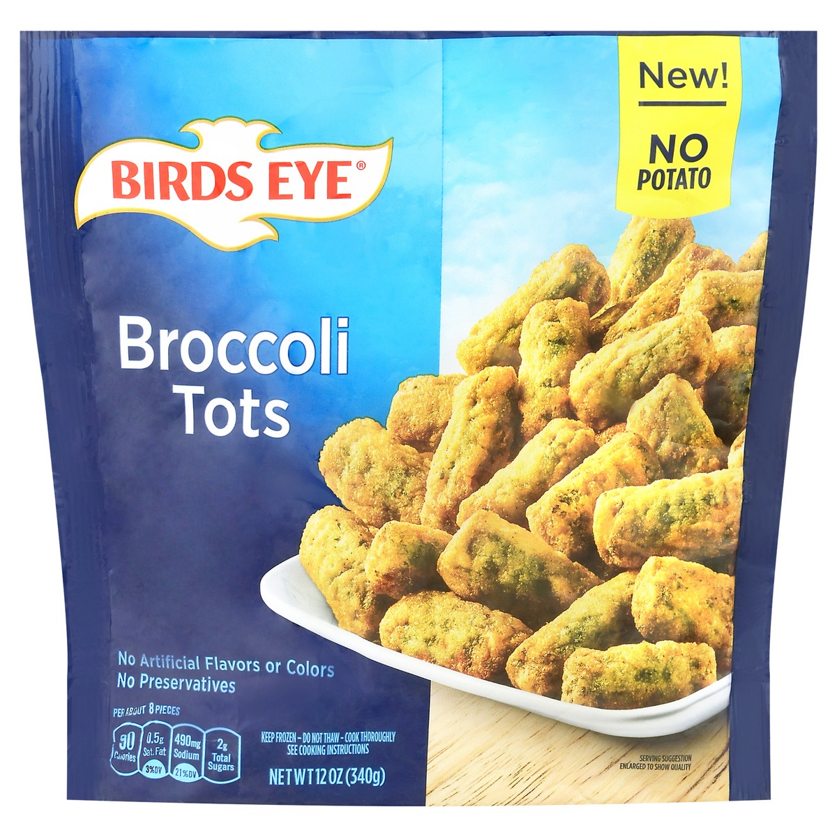 slide 7 of 10, Birds Eye Birdseye Veggie Made Broccoli Tots, 12 oz