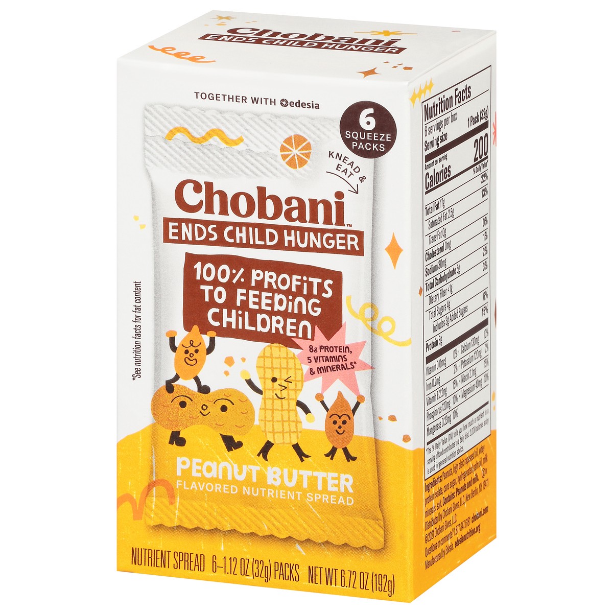 slide 9 of 13, Chobani Super Peanut Blend Plain - 6pk/6.72oz, 6 ct, 6.72 oz