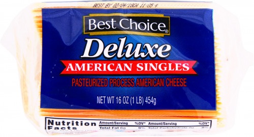 slide 1 of 1, Best Choice Deluxe American Cheese Individually Wrapped Slices, 16 oz