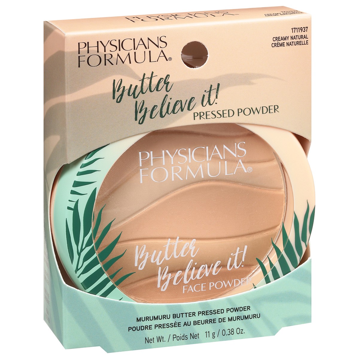 slide 6 of 9, Physicians Formula Murumuru Butter Believe It Face Powder Creamy Natural, 0.38 oz