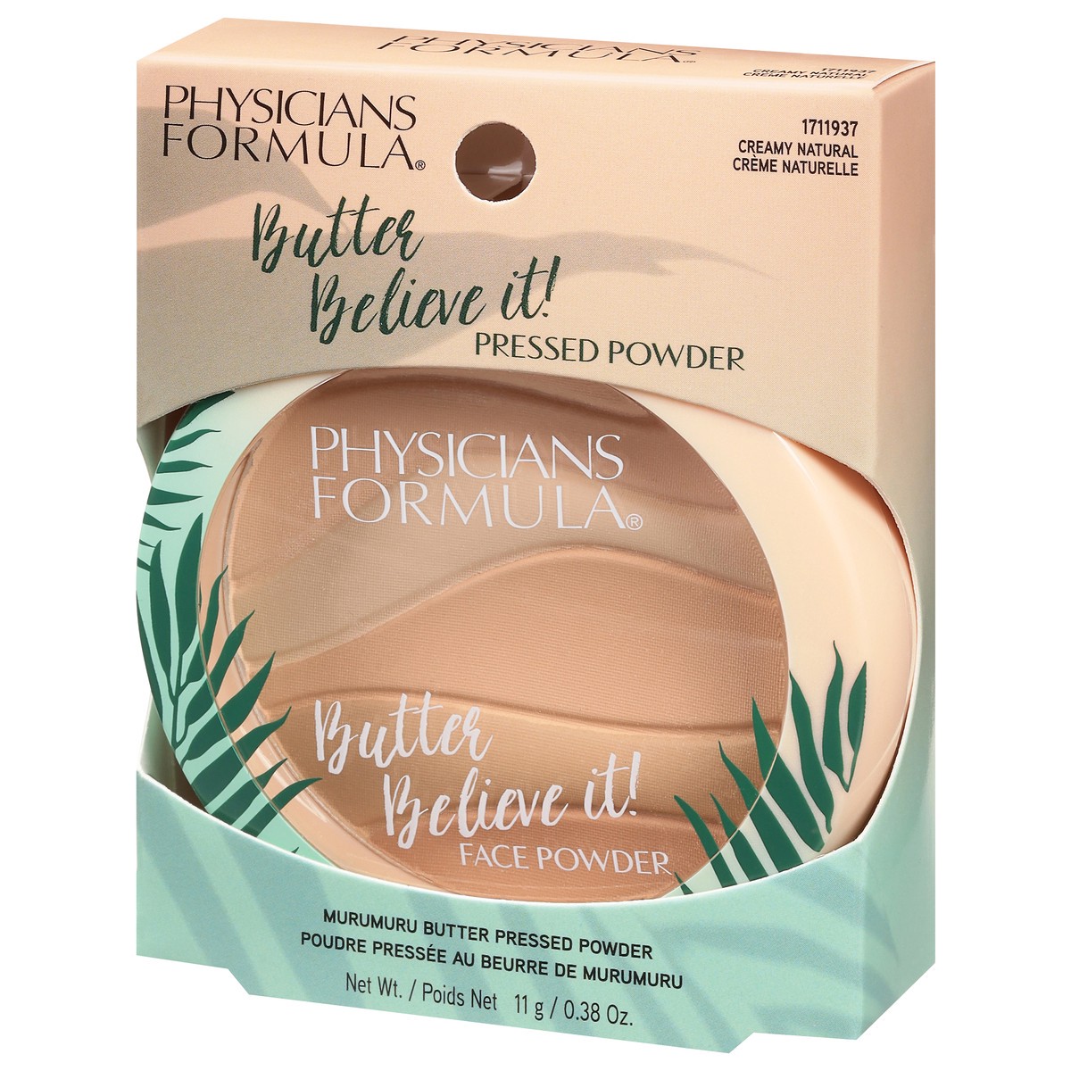 slide 3 of 9, Physicians Formula Murumuru Butter Believe It Face Powder Creamy Natural, 0.38 oz