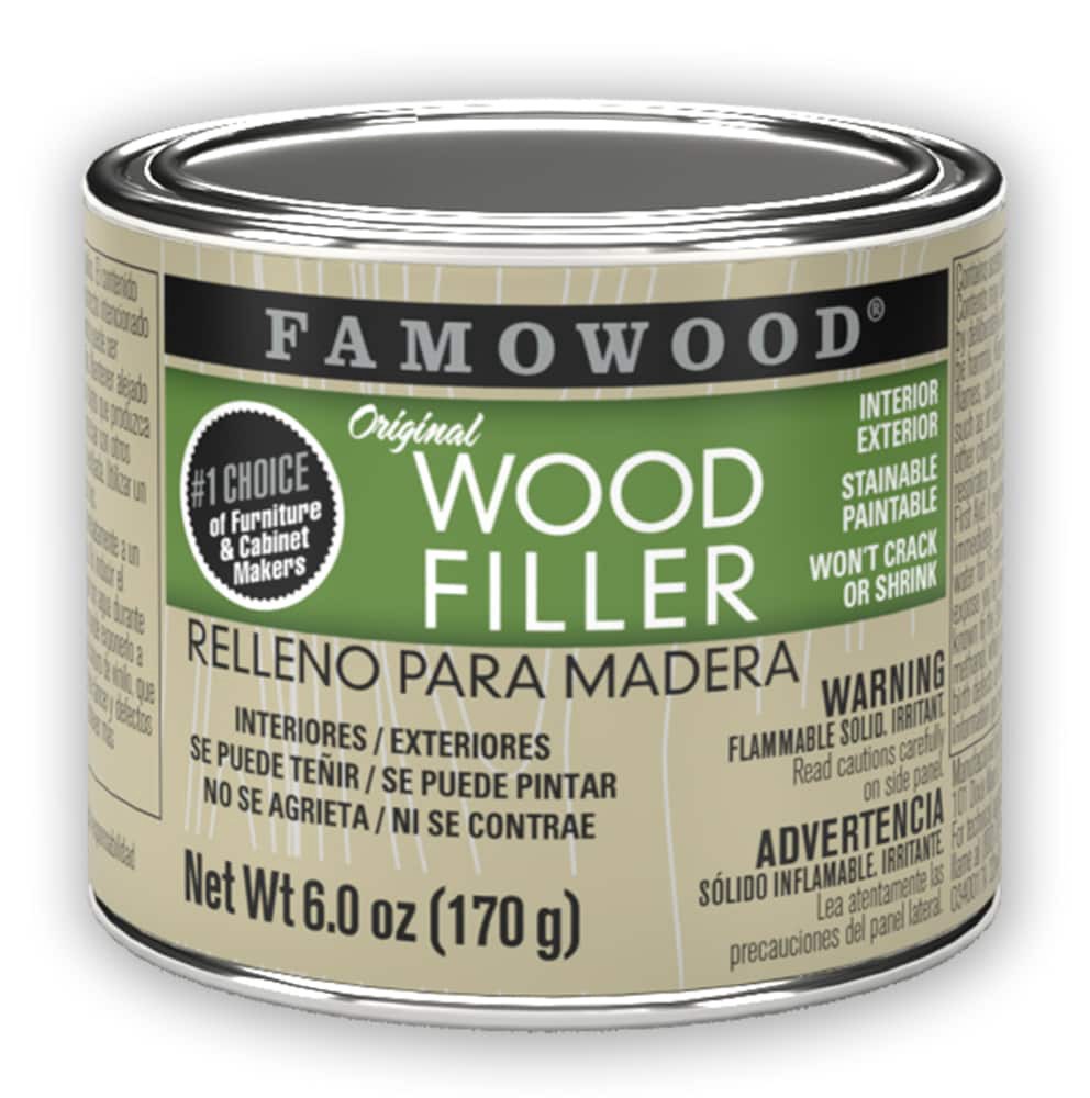 slide 1 of 1, Famowood Natural Wood Filler, 6 oz