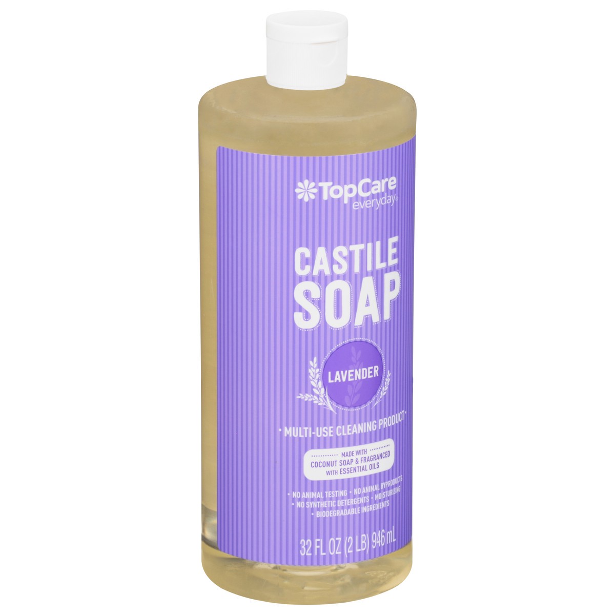 slide 9 of 9, TopCare Everyday Lavender Castile Soap 32 fl oz, 32 fl oz
