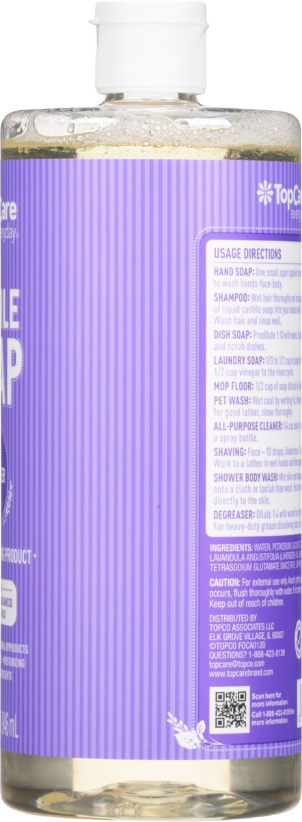 slide 3 of 9, TopCare Everyday Lavender Castile Soap 32 fl oz, 32 fl oz