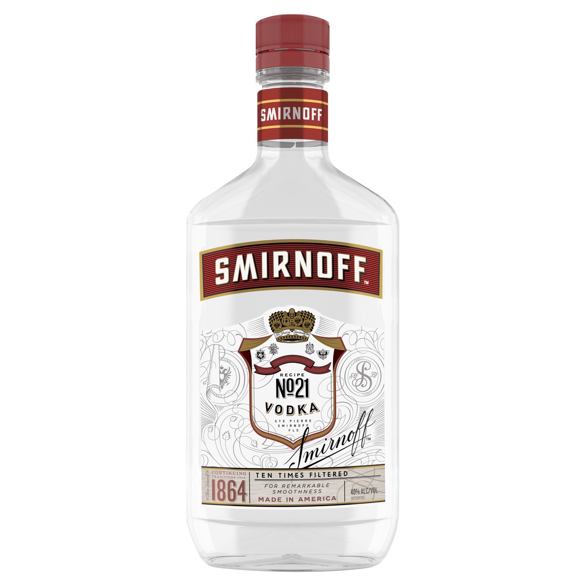 slide 1 of 10, Smirnoff Vodka, 375 ml