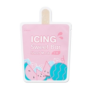 slide 1 of 1, A'PIEU Icing Sweet Bar Sheet Mask (Watermelon), 0.75 oz