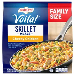 Birds Eye Voila! Family Size Cheesy Chicken Frozen Meal, 42 oz. Bag