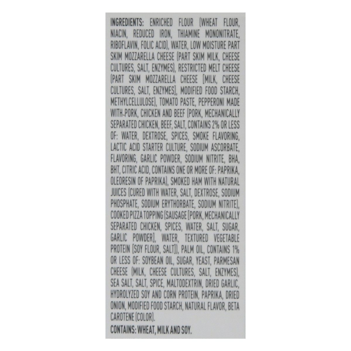 slide 9 of 10, Red Baron Pizza, Stuffed Crust Meat-Trio 21.90 oz., 21.9 oz