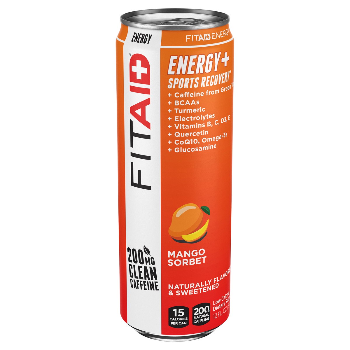 slide 9 of 11, FITAID Energy Mango Sorbet Single Can, 12 fl oz