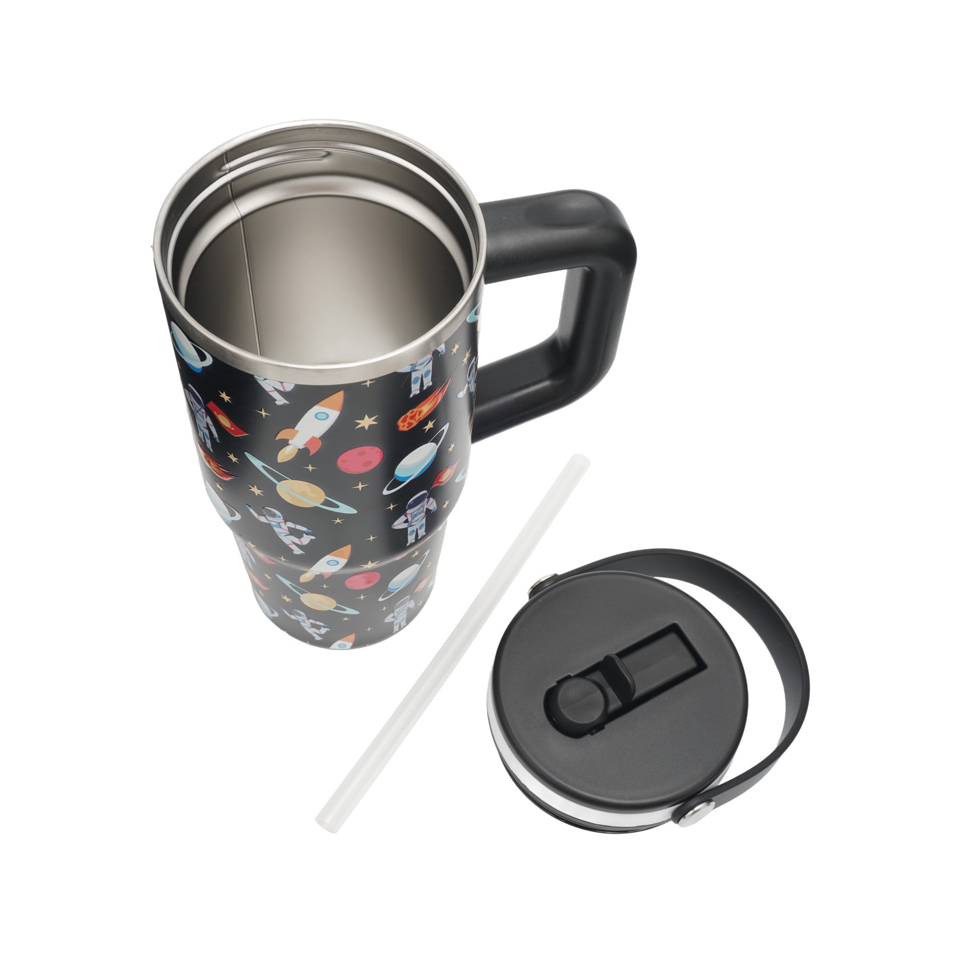 slide 2 of 4, 20oz. Space Stainless Steel Insulated Tumbler By Ashland, 20 oz