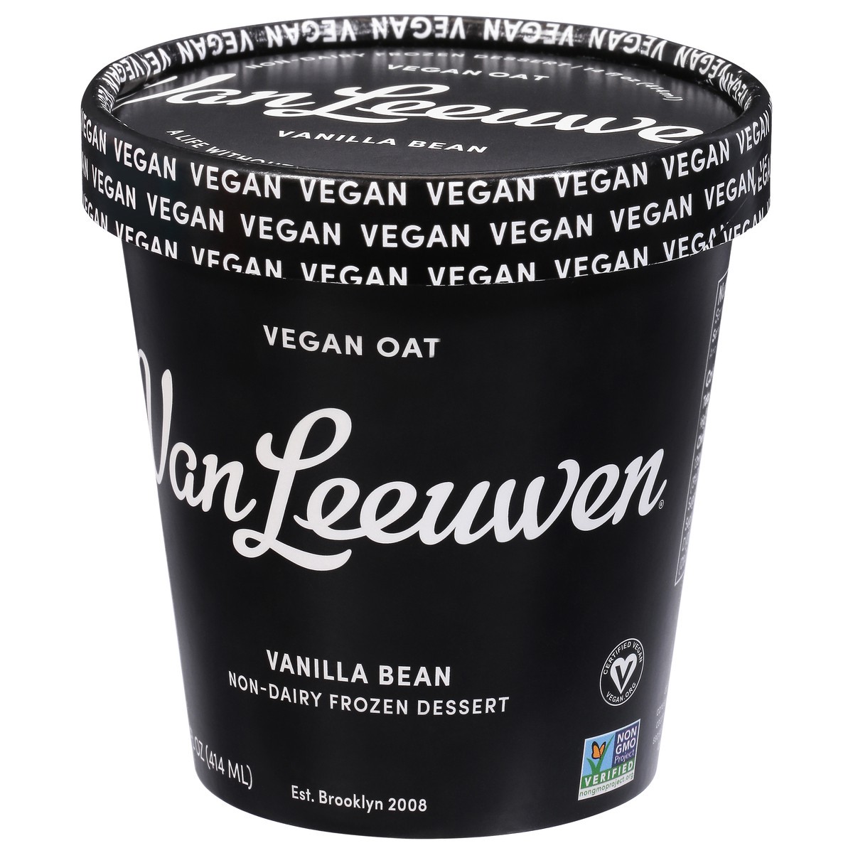slide 7 of 11, Van Leeuwen Non-Dairy Vanilla Bean Frozen Dessert 14 fl oz, 14 fl oz