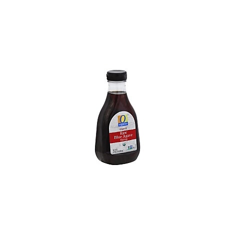 slide 1 of 1, O Organics Syrup Blue Agave Raw, 16.2 fl oz