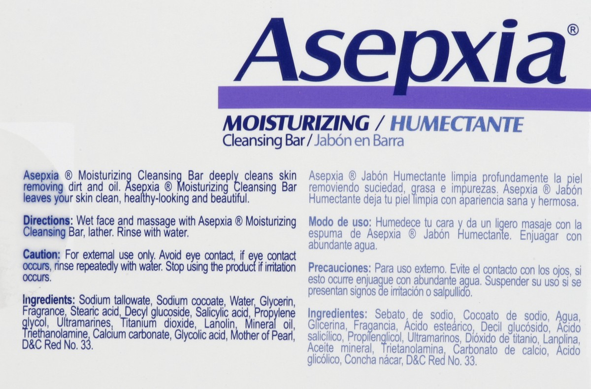 slide 5 of 5, Asepxia Cleansing Bar 3.53 oz, 3.53 oz